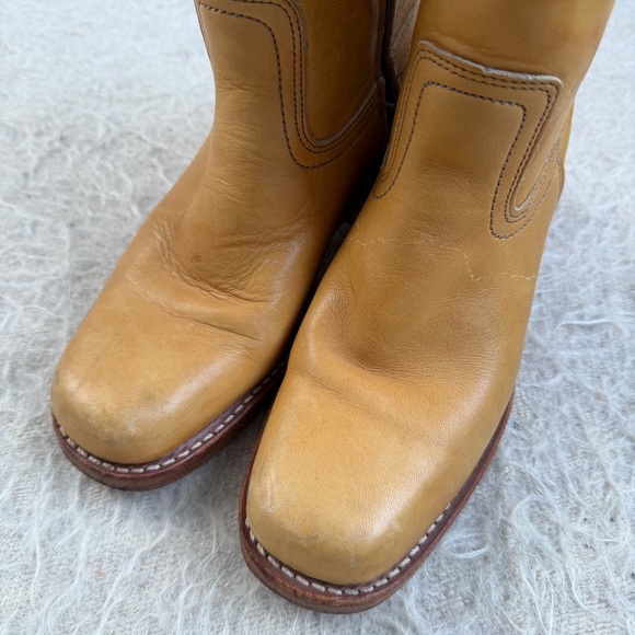 Vintage Frye Tan Leather Boots – 7.5 - Picture 3 of 7